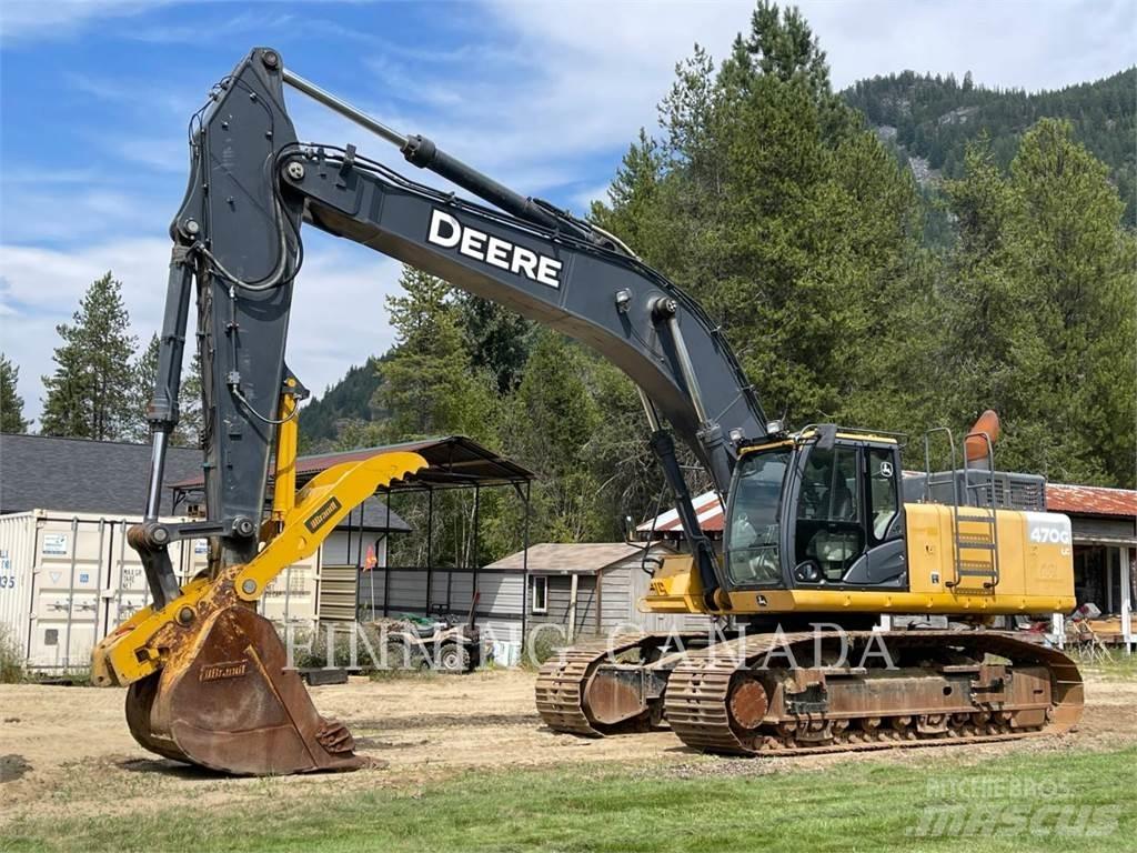 John Deere 470G Paletli ekskavatörler