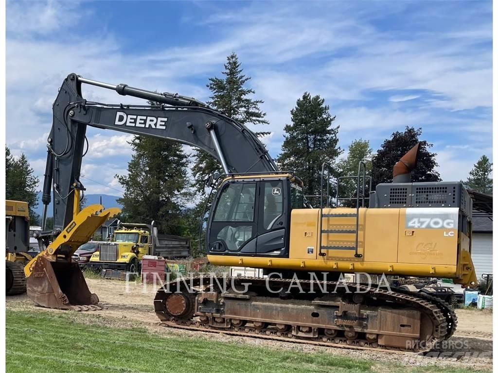 John Deere 470G Paletli ekskavatörler