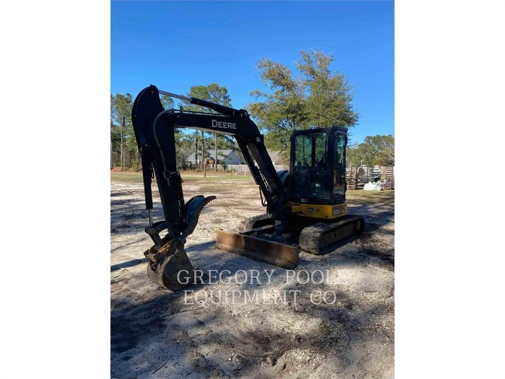 John Deere 50G Mini ekskavatörler, 7 tona dek