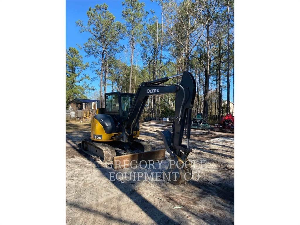 John Deere 50G Mini ekskavatörler, 7 tona dek