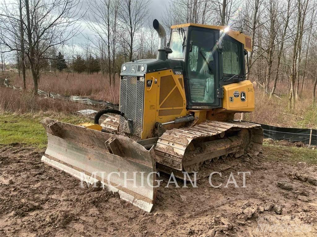 John Deere 550K LGP Paletli dozerler