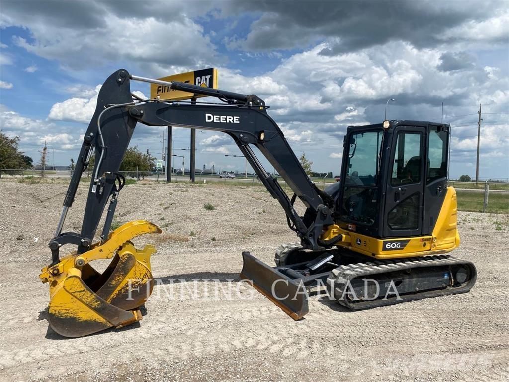 John Deere 60G Paletli ekskavatörler