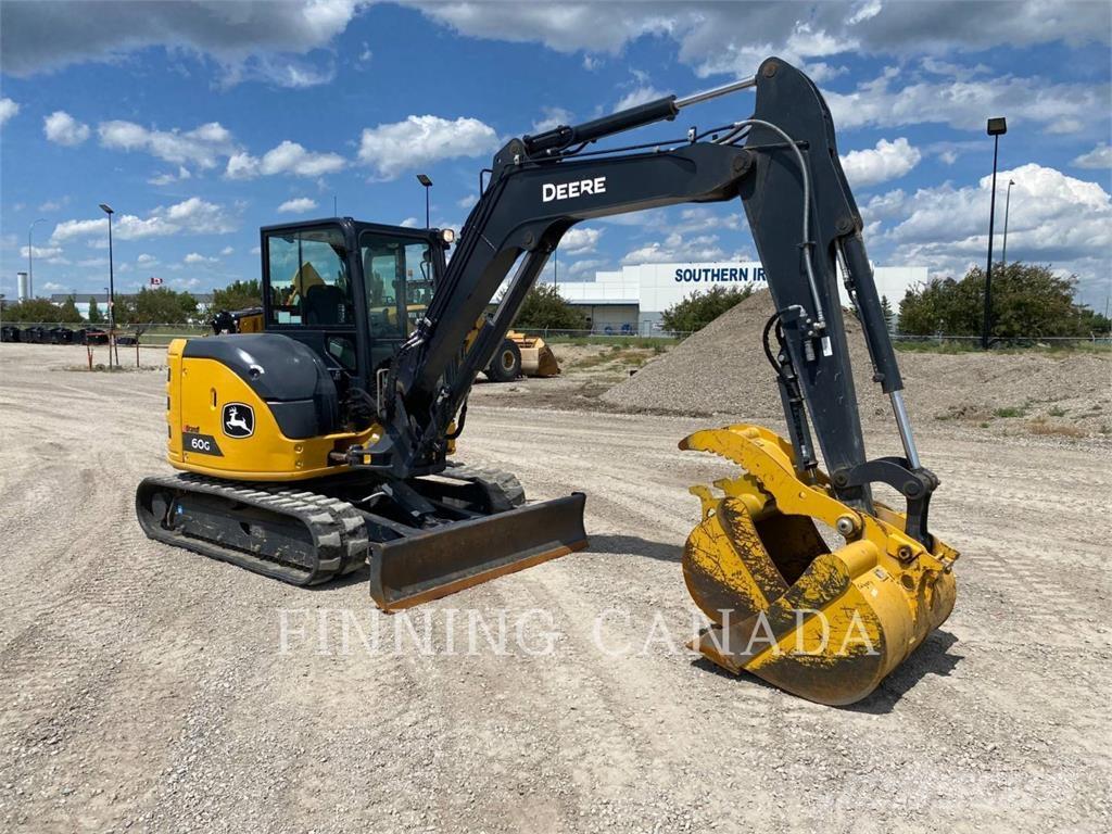 John Deere 60G Paletli ekskavatörler