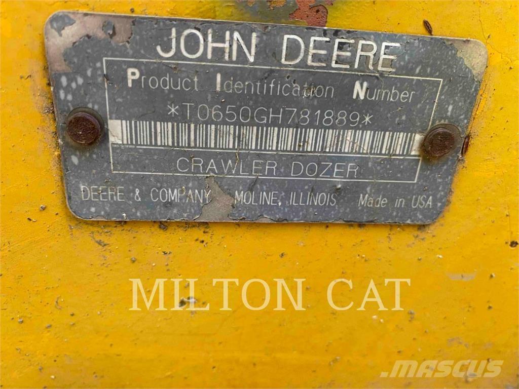 John Deere 650G Paletli dozerler