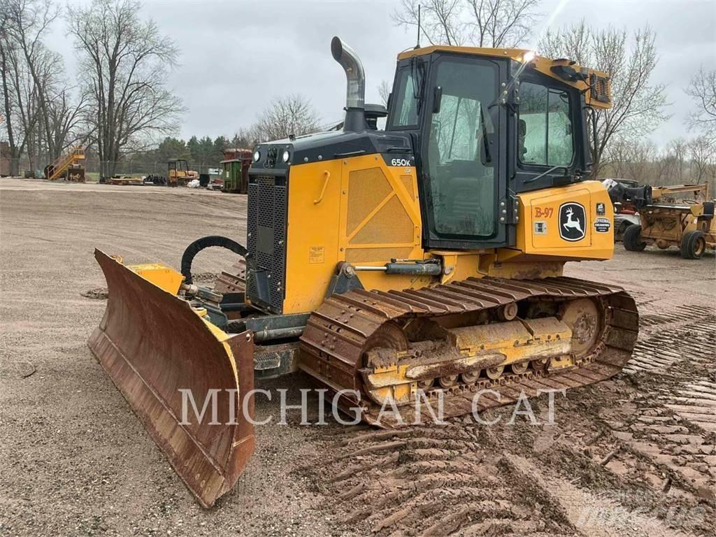 John Deere 650K LGP Paletli dozerler