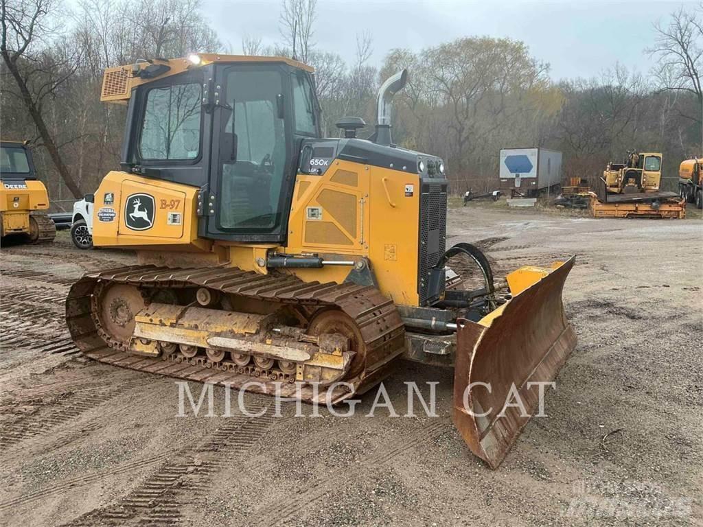 John Deere 650K LGP Paletli dozerler