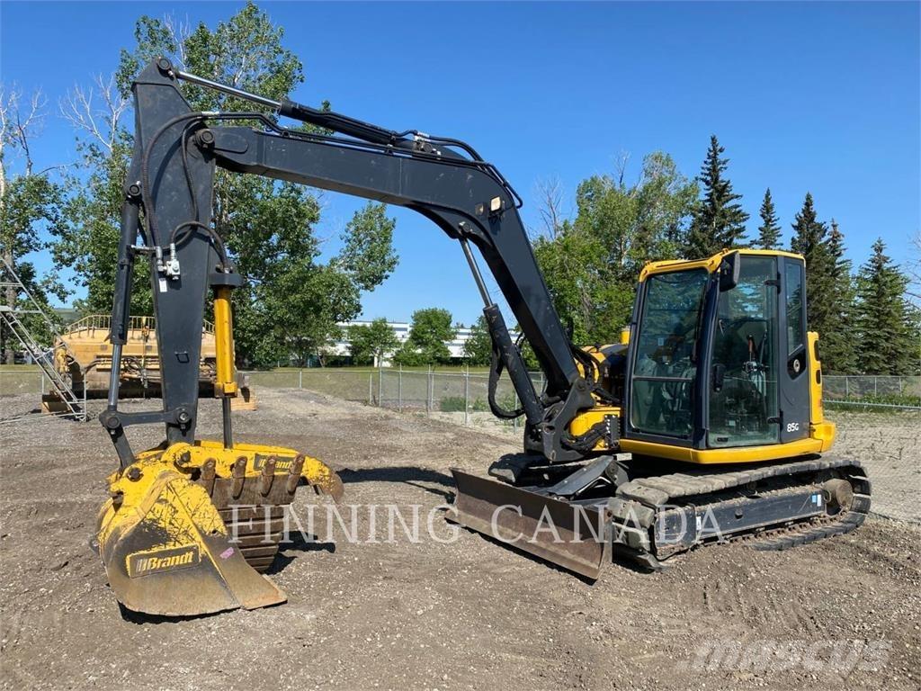 John Deere 85G Paletli ekskavatörler