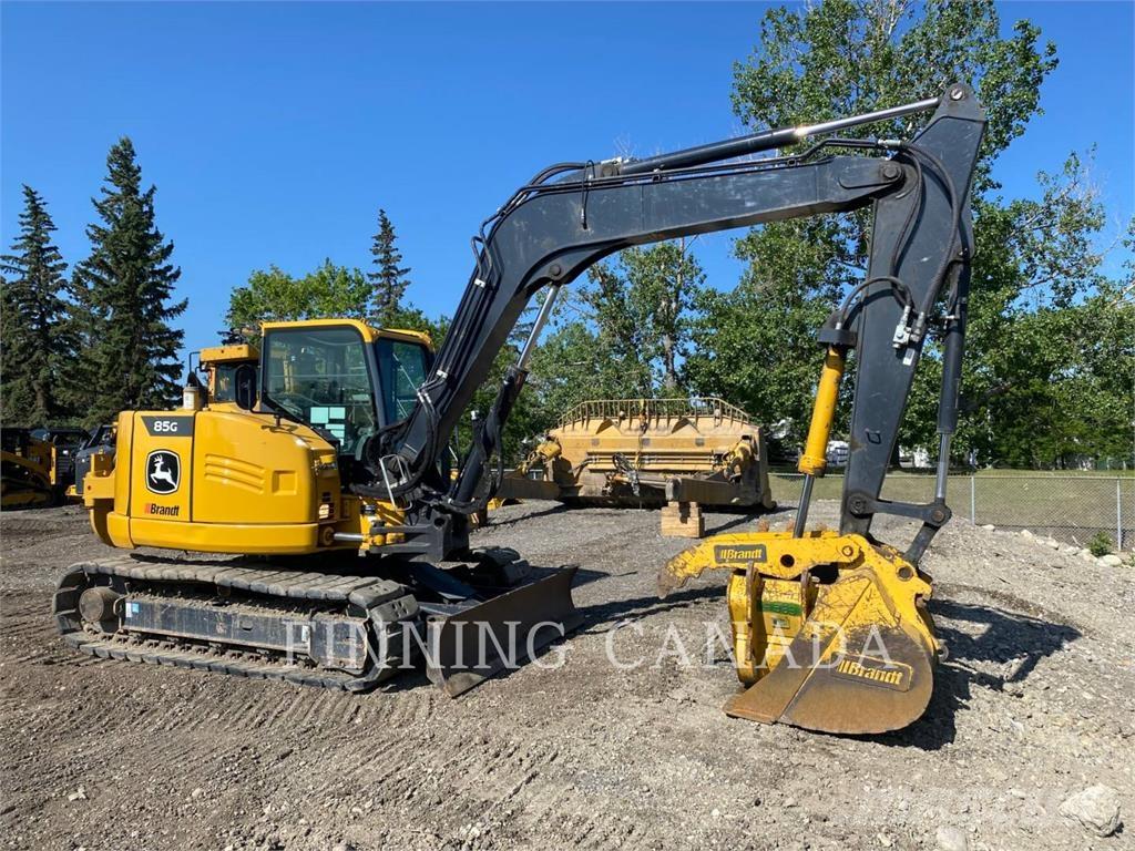 John Deere 85G Paletli ekskavatörler