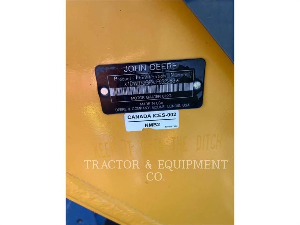 John Deere 872GP Greyderler