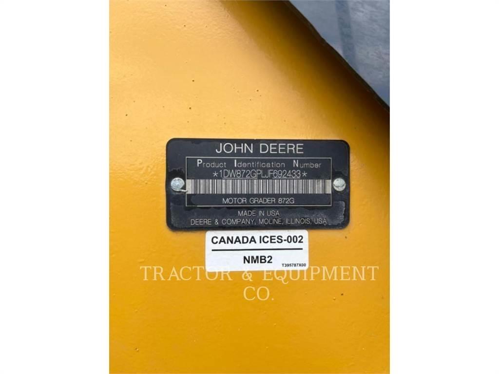 John Deere 872GP Greyderler