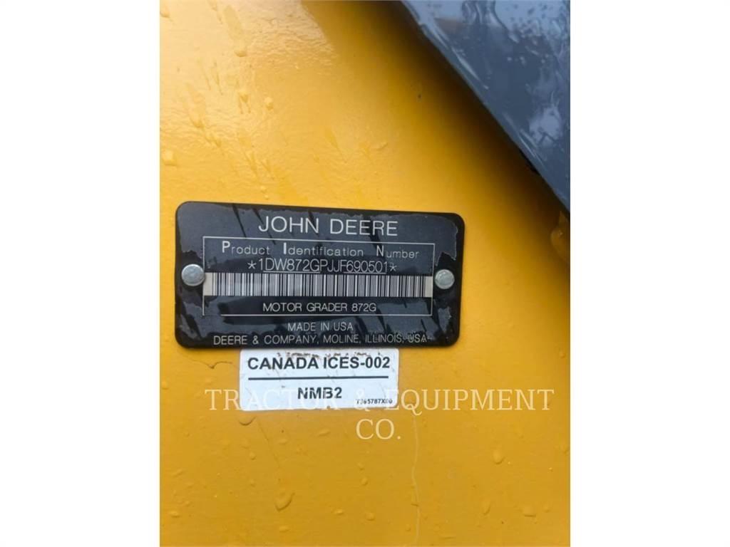 John Deere 872GP Greyderler
