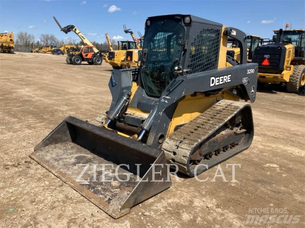 John Deere & CO. 329 D Paletli yükleyiciler