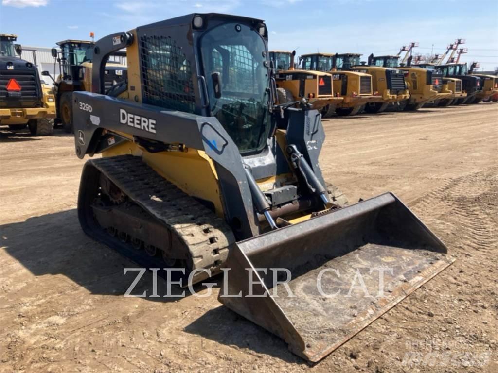 John Deere & CO. 329 D Paletli yükleyiciler