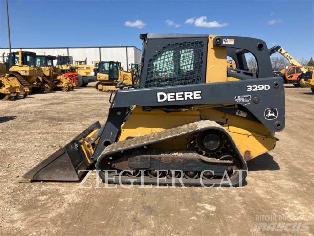 John Deere & CO. 329 D Paletli yükleyiciler