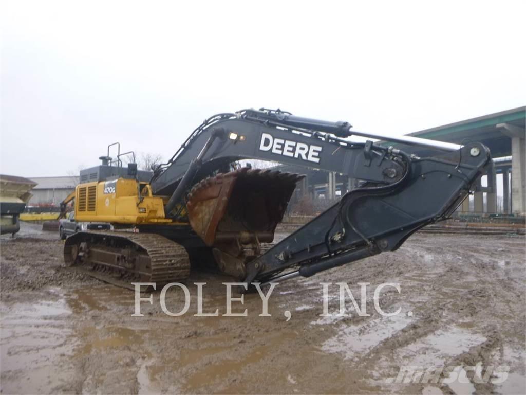 John Deere & CO. 470G Paletli ekskavatörler