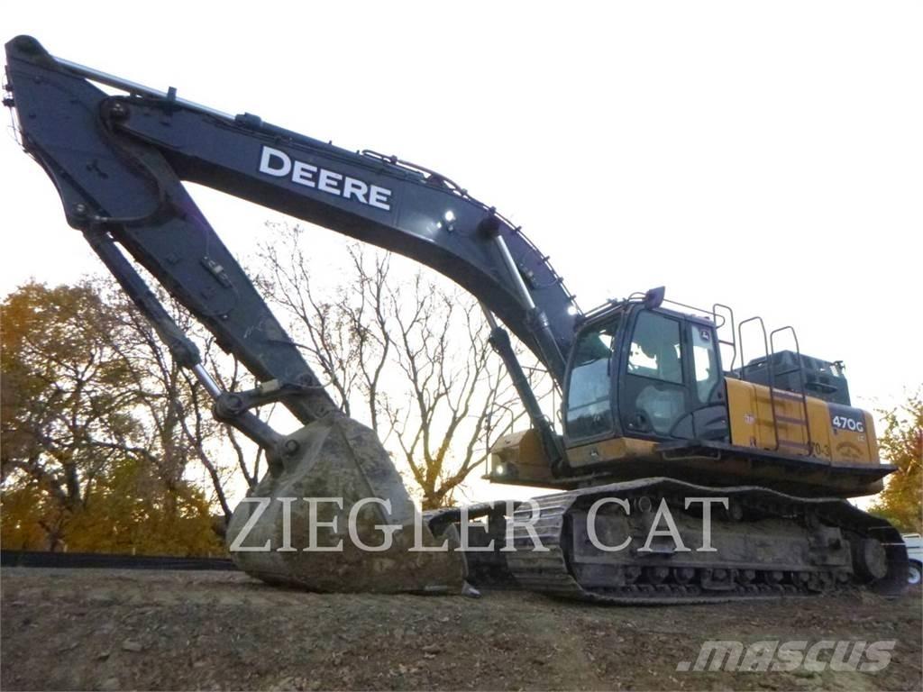 John Deere & CO. 470G Paletli ekskavatörler