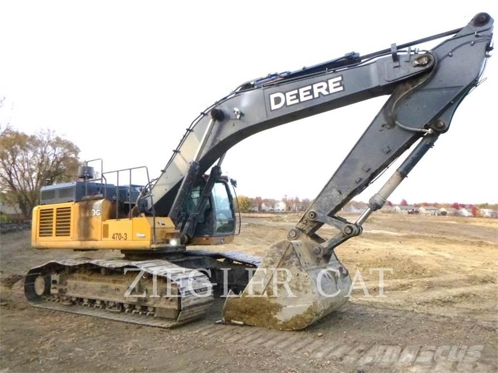 John Deere & CO. 470G Paletli ekskavatörler