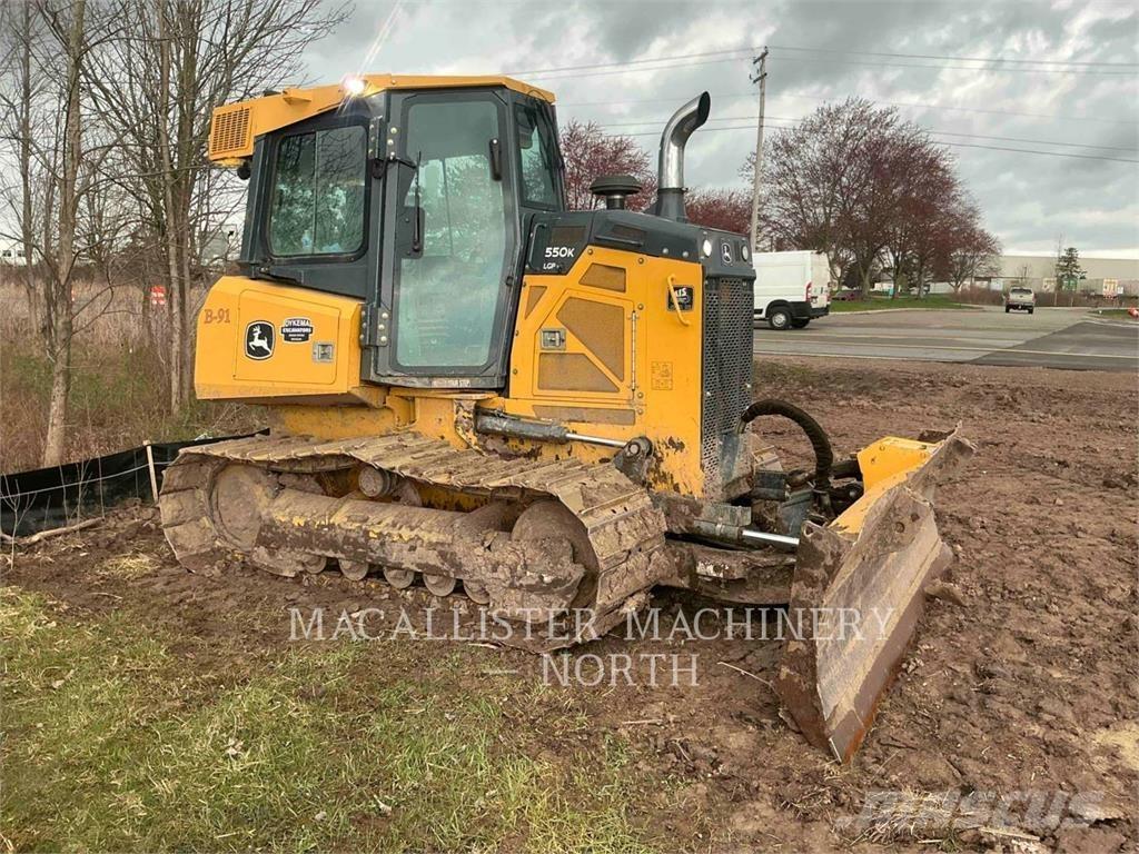 John Deere & CO. 550K Paletli dozerler