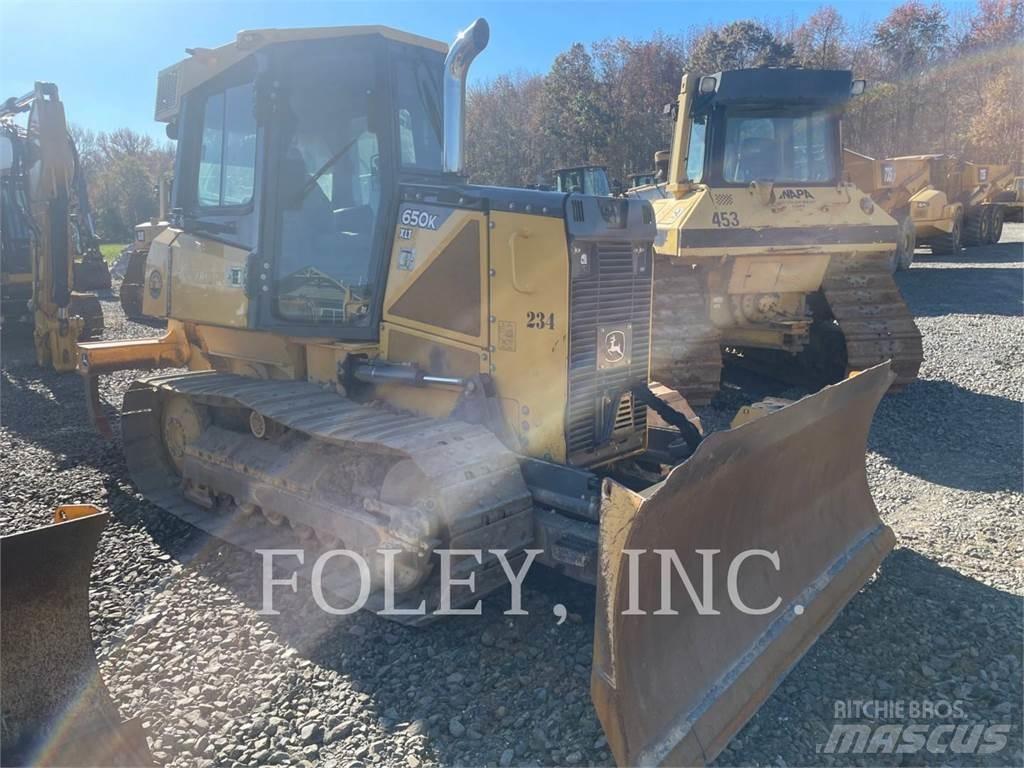 John Deere & CO. 650K Paletli dozerler