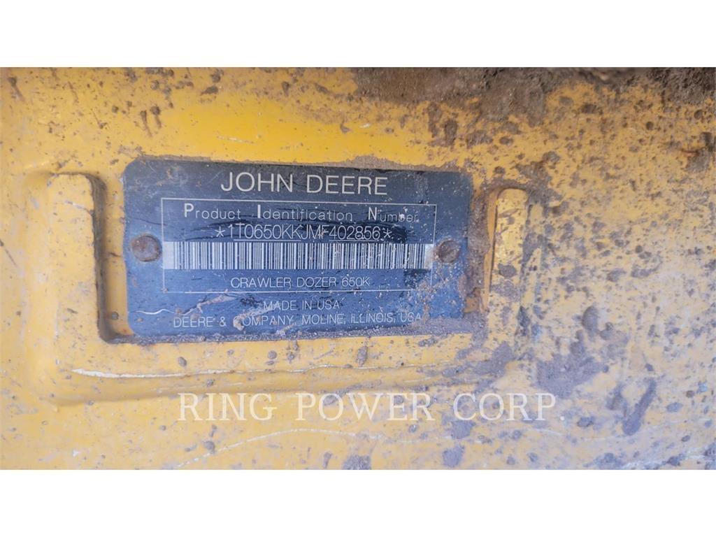 John Deere & CO. 650KLGP Paletli dozerler