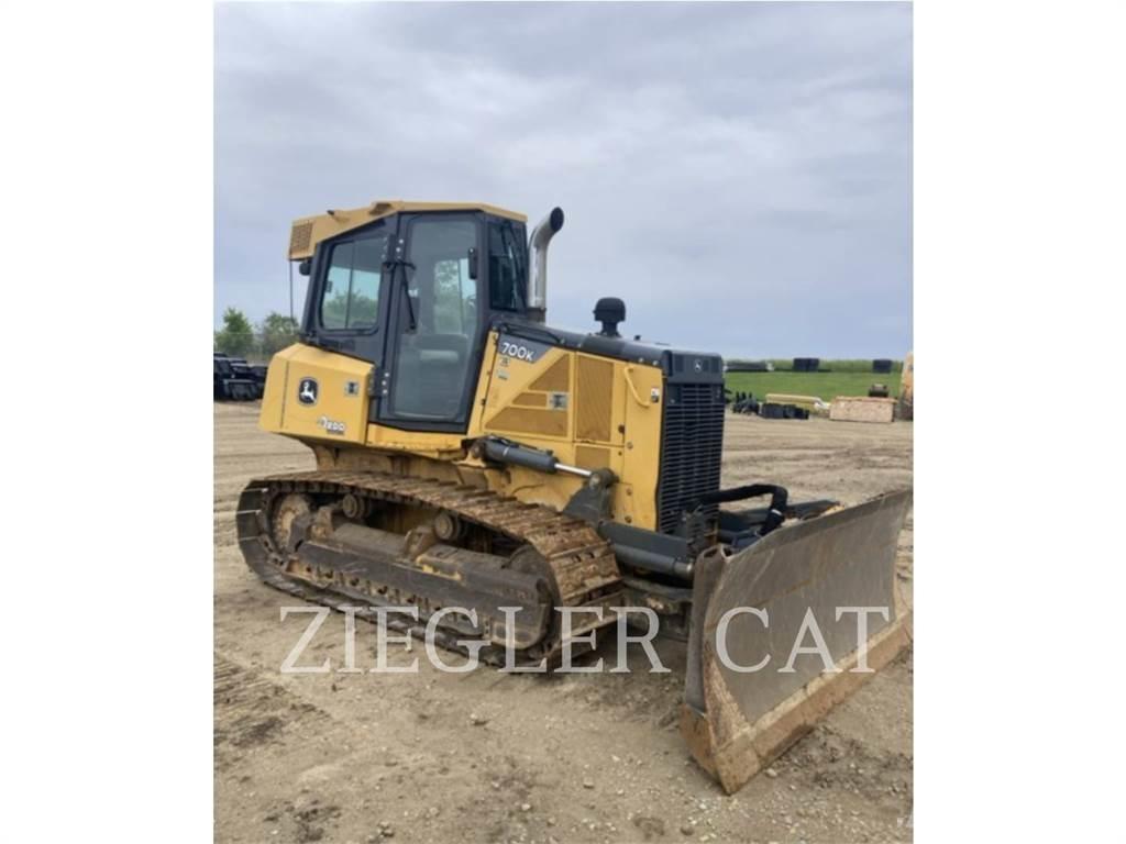 John Deere & CO. 700K Paletli dozerler