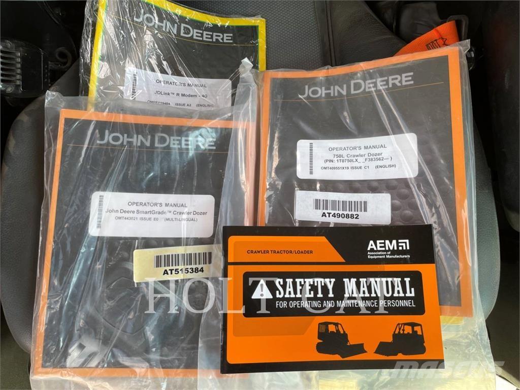 John Deere & CO. 750L XLT Paletli dozerler