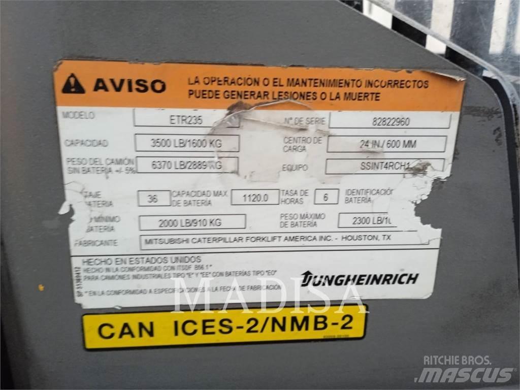 Jungheinrich ETR 235 Elektrikli forkliftler