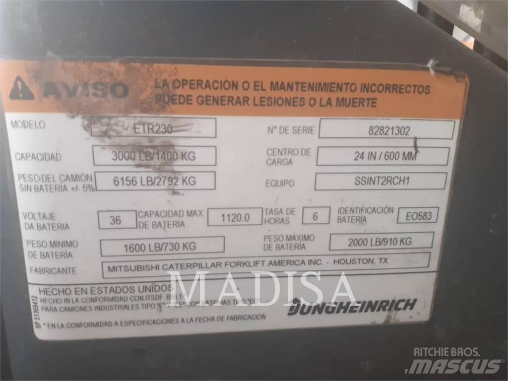 Jungheinrich ETR230D Elektrikli forkliftler