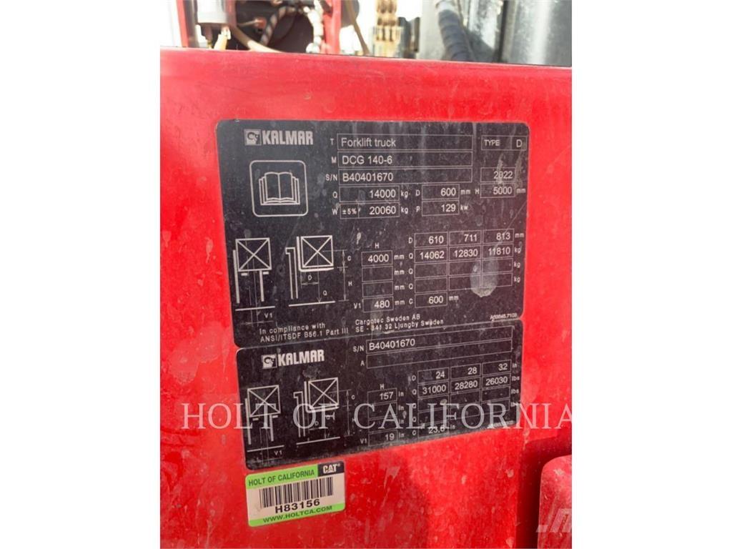 Kalmar DCG140-6 Dizel forkliftler