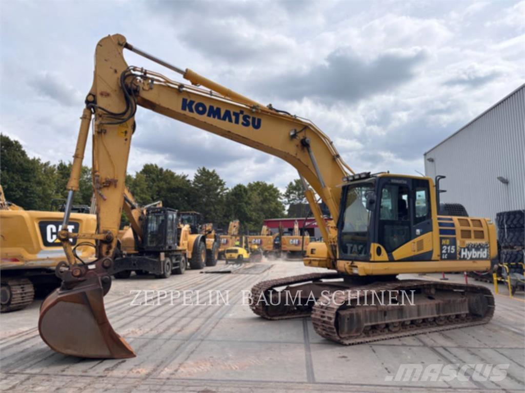 Komatsu HB215LC-2 Paletli ekskavatörler