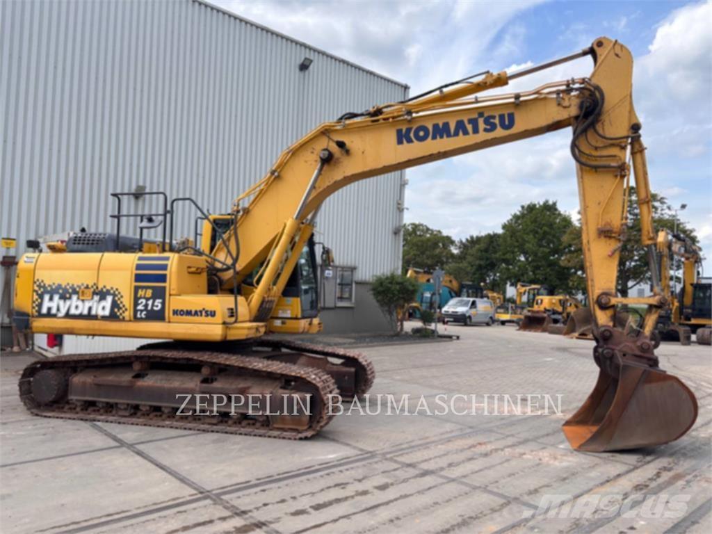 Komatsu HB215LC-2 Paletli ekskavatörler