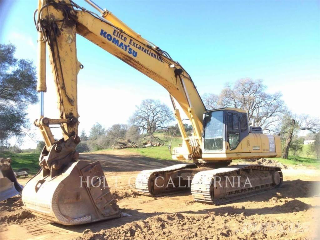 Komatsu PC-400LC-7 Paletli ekskavatörler