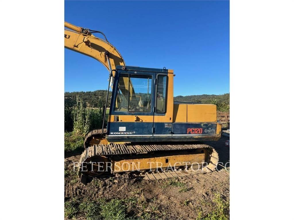Komatsu PC120 Paletli ekskavatörler