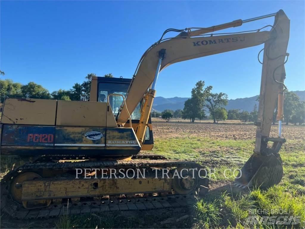Komatsu PC120 Paletli ekskavatörler
