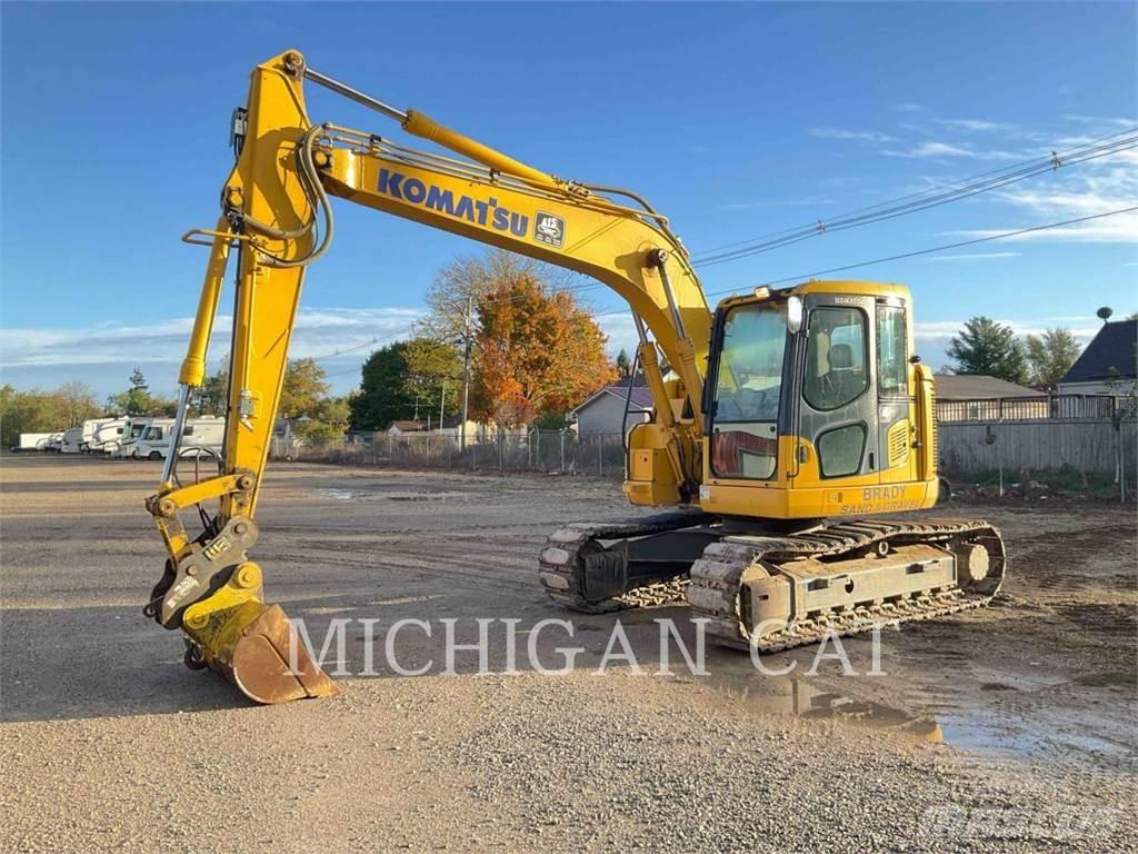Komatsu PC128US Paletli ekskavatörler