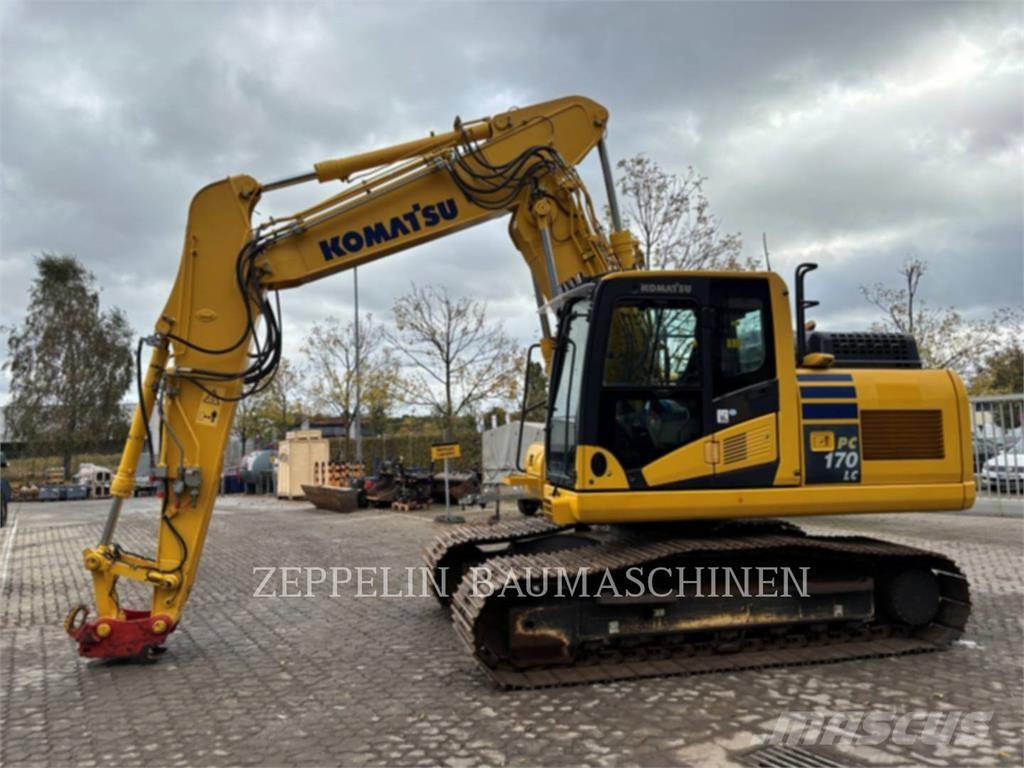 Komatsu PC170 Paletli ekskavatörler