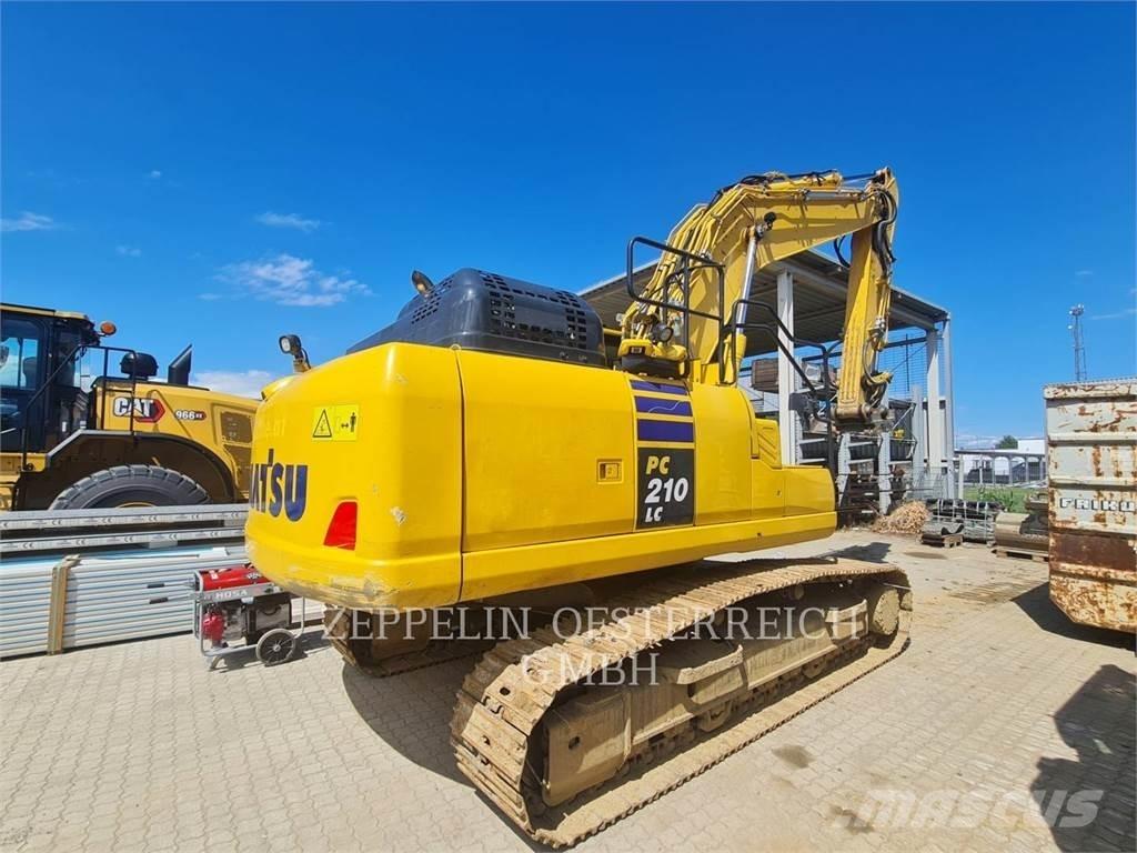 Komatsu PC210LC-11EQ Paletli ekskavatörler