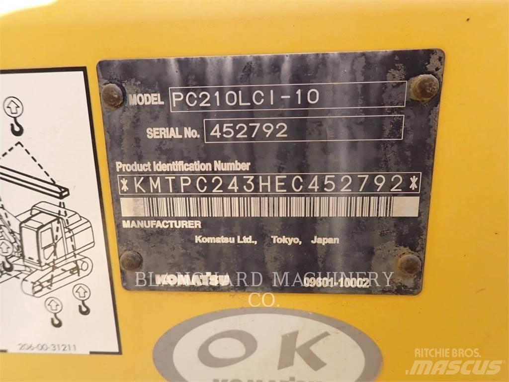 Komatsu PC210LCI-10 Paletli ekskavatörler