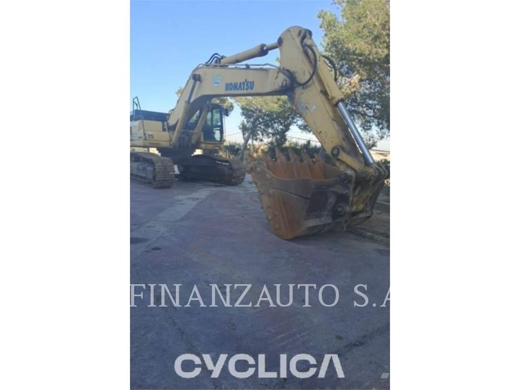 Komatsu PC450 Paletli ekskavatörler