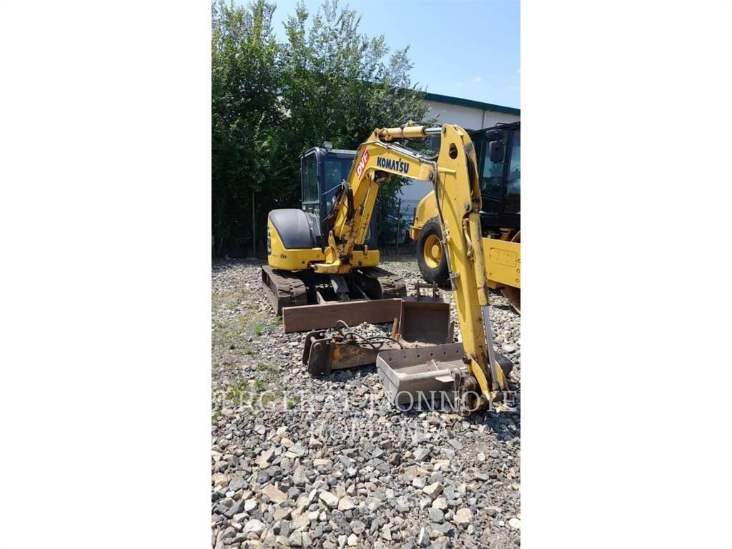 Komatsu PC45MR Mini ekskavatörler, 7 tona dek