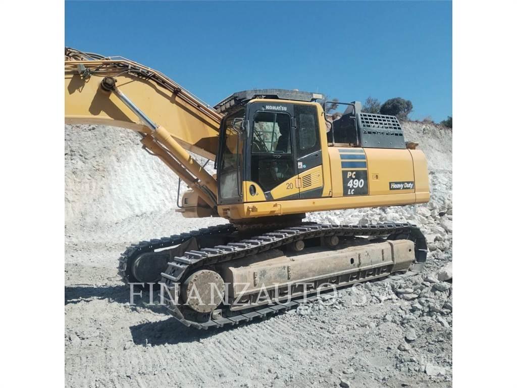 Komatsu PC490 Paletli ekskavatörler