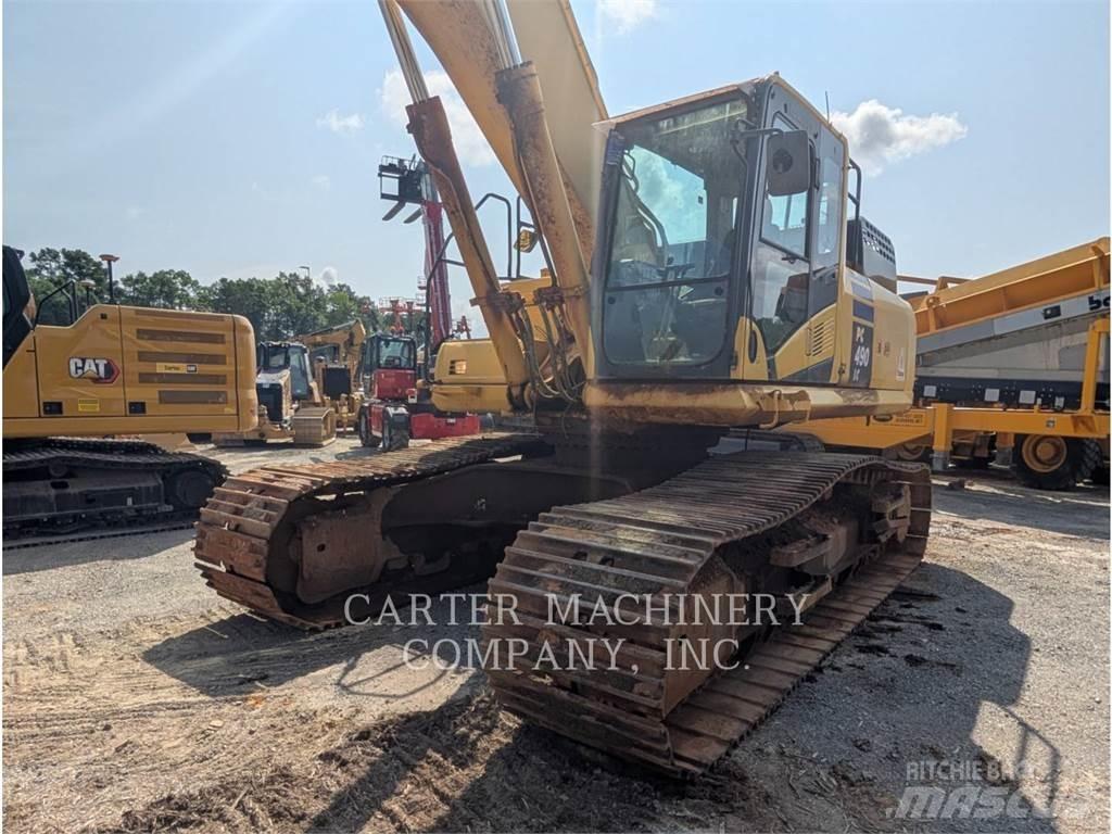 Komatsu PC490 Paletli ekskavatörler