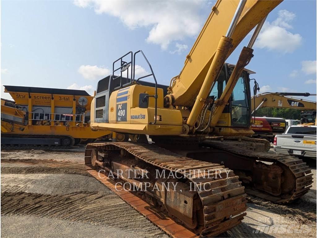 Komatsu PC490 Paletli ekskavatörler