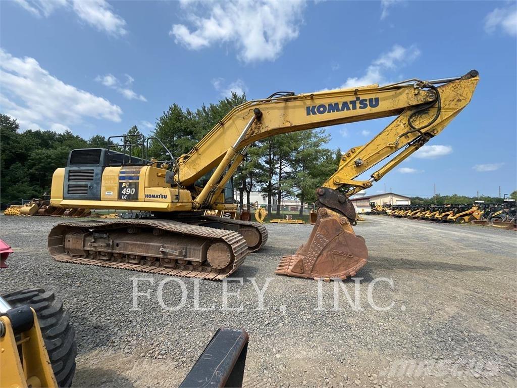 Komatsu PC490 Paletli ekskavatörler