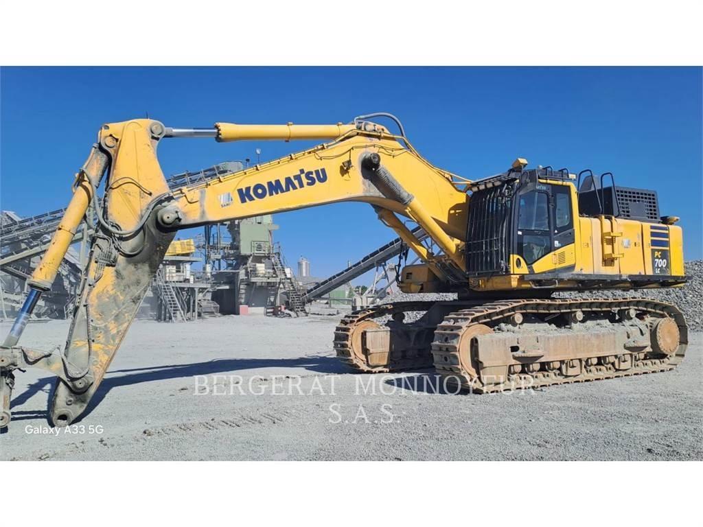 Komatsu PC700LC Paletli ekskavatörler