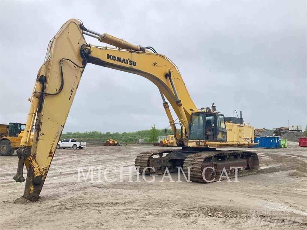 Komatsu PC750LC-6K Paletli ekskavatörler