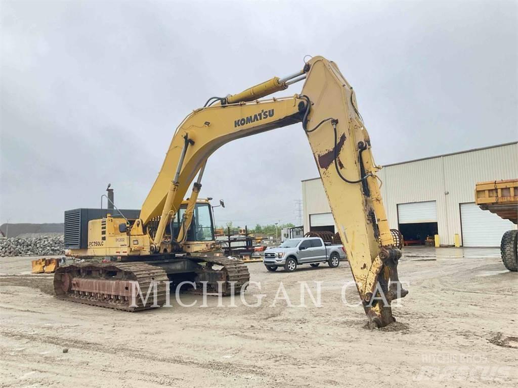 Komatsu PC750LC-6K Paletli ekskavatörler