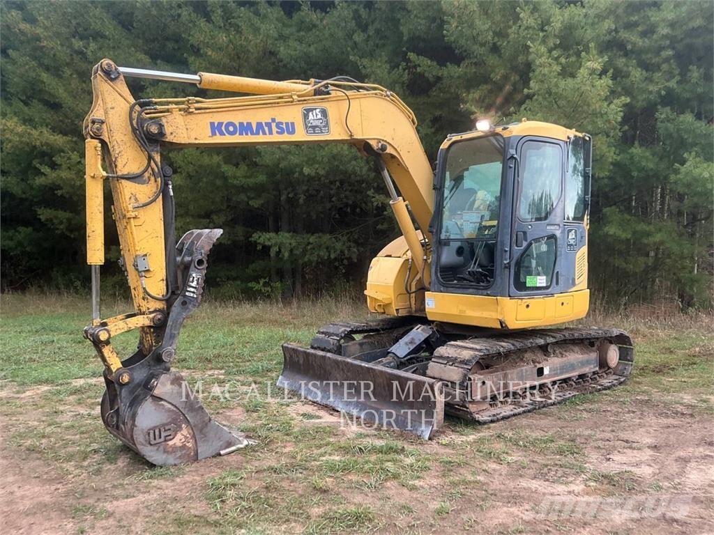 Komatsu PC78US-8 Paletli ekskavatörler