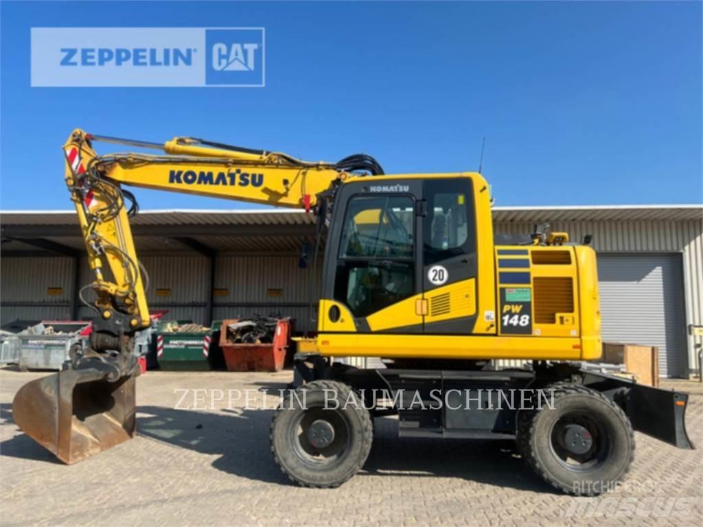 Komatsu PW148-11 Lastik tekerli ekskavatörler