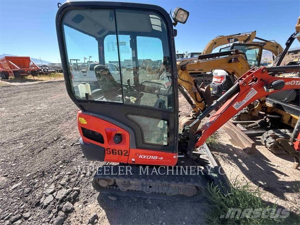Kubota KX018-4 Paletli ekskavatörler